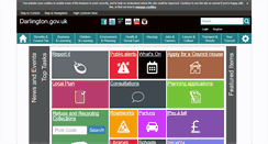 Desktop Screenshot of darlington.gov.uk